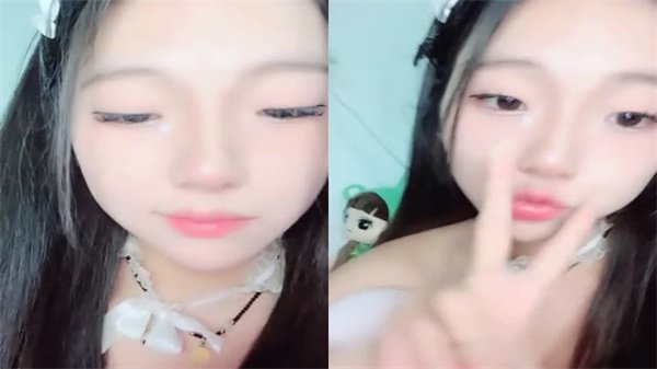 白丝肉感美少女淫语挑逗，道具玩弄湿穴高潮自慰！