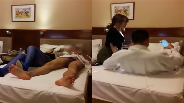 大神兄弟双飞联手，狂艹外围公关援交骚货！