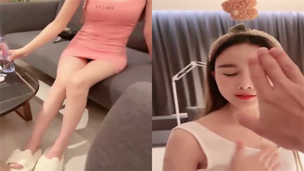 酒店私密偷情！极品嫩妹被猛操内射，白浆狂流淫叫连连