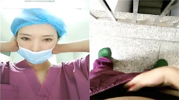 手术室小护士深夜值班被巨根插到姨妈喷潮 双蛋震爆菊