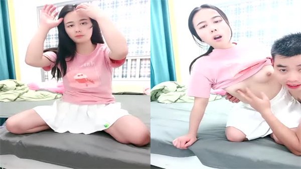 清纯女神小乔惨遭狂干内射！